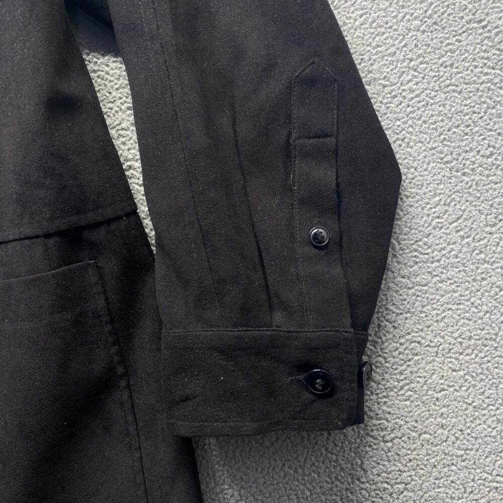 Gochu by KBB Shirt Mens Size XL Black Utility Workwear Pockets Zipper - Picture 10 of 13